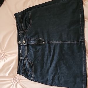 Denim Skirt Size 12 Built in shorts